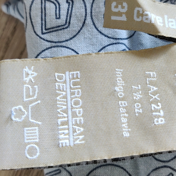 Care Label (Italy) Jeans, cotton + linen, size L 🇮🇹 - Picture 5 of 8